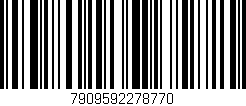 Código de barras (EAN, GTIN, SKU, ISBN): '7909592278770'