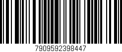 Código de barras (EAN, GTIN, SKU, ISBN): '7909592398447'