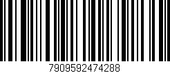 Código de barras (EAN, GTIN, SKU, ISBN): '7909592474288'