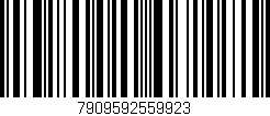 Código de barras (EAN, GTIN, SKU, ISBN): '7909592559923'
