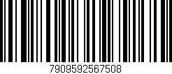 Código de barras (EAN, GTIN, SKU, ISBN): '7909592567508'