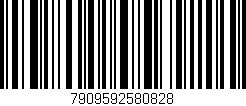 Código de barras (EAN, GTIN, SKU, ISBN): '7909592580828'