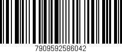 Código de barras (EAN, GTIN, SKU, ISBN): '7909592586042'
