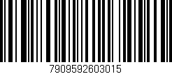 Código de barras (EAN, GTIN, SKU, ISBN): '7909592603015'