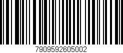 Código de barras (EAN, GTIN, SKU, ISBN): '7909592605002'