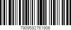 Código de barras (EAN, GTIN, SKU, ISBN): '7909592761906'