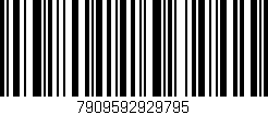 Código de barras (EAN, GTIN, SKU, ISBN): '7909592929795'