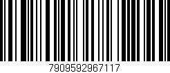 Código de barras (EAN, GTIN, SKU, ISBN): '7909592967117'