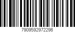Código de barras (EAN, GTIN, SKU, ISBN): '7909592972296'