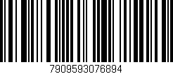 Código de barras (EAN, GTIN, SKU, ISBN): '7909593076894'
