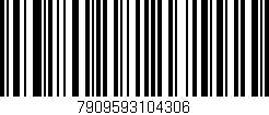 Código de barras (EAN, GTIN, SKU, ISBN): '7909593104306'