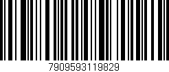 Código de barras (EAN, GTIN, SKU, ISBN): '7909593119829'