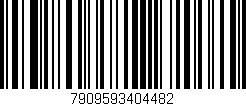 Código de barras (EAN, GTIN, SKU, ISBN): '7909593404482'