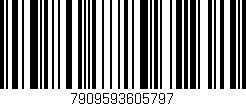 Código de barras (EAN, GTIN, SKU, ISBN): '7909593605797'
