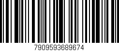 Código de barras (EAN, GTIN, SKU, ISBN): '7909593689674'