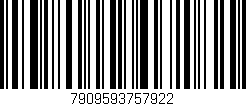Código de barras (EAN, GTIN, SKU, ISBN): '7909593757922'