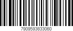 Código de barras (EAN, GTIN, SKU, ISBN): '7909593833060'