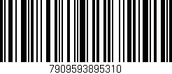 Código de barras (EAN, GTIN, SKU, ISBN): '7909593895310'
