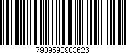 Código de barras (EAN, GTIN, SKU, ISBN): '7909593903626'