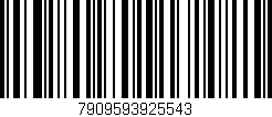 Código de barras (EAN, GTIN, SKU, ISBN): '7909593925543'