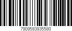 Código de barras (EAN, GTIN, SKU, ISBN): '7909593935580'