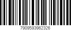 Código de barras (EAN, GTIN, SKU, ISBN): '7909593962326'
