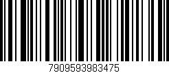 Código de barras (EAN, GTIN, SKU, ISBN): '7909593983475'