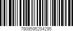 Código de barras (EAN, GTIN, SKU, ISBN): '7909595204295'