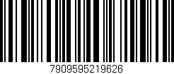 Código de barras (EAN, GTIN, SKU, ISBN): '7909595219626'