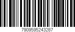 Código de barras (EAN, GTIN, SKU, ISBN): '7909595243287'