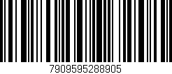 Código de barras (EAN, GTIN, SKU, ISBN): '7909595288905'