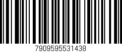 Código de barras (EAN, GTIN, SKU, ISBN): '7909595531438'