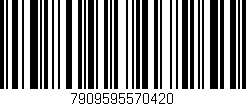 Código de barras (EAN, GTIN, SKU, ISBN): '7909595570420'