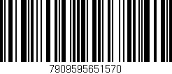 Código de barras (EAN, GTIN, SKU, ISBN): '7909595651570'