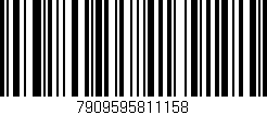 Código de barras (EAN, GTIN, SKU, ISBN): '7909595811158'