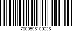 Código de barras (EAN, GTIN, SKU, ISBN): '7909596100336'