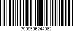 Código de barras (EAN, GTIN, SKU, ISBN): '7909596244962'