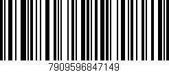 Código de barras (EAN, GTIN, SKU, ISBN): '7909596847149'