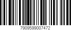Código de barras (EAN, GTIN, SKU, ISBN): '7909599007472'