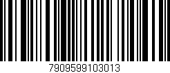 Código de barras (EAN, GTIN, SKU, ISBN): '7909599103013'