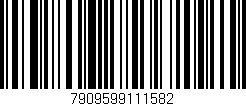 Código de barras (EAN, GTIN, SKU, ISBN): '7909599111582'