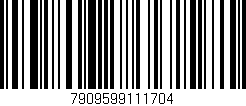 Código de barras (EAN, GTIN, SKU, ISBN): '7909599111704'