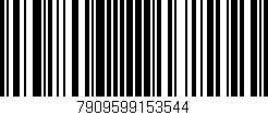 Código de barras (EAN, GTIN, SKU, ISBN): '7909599153544'