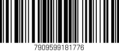 Código de barras (EAN, GTIN, SKU, ISBN): '7909599181776'