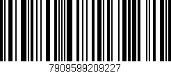 Código de barras (EAN, GTIN, SKU, ISBN): '7909599209227'