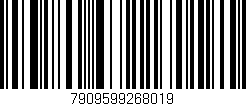 Código de barras (EAN, GTIN, SKU, ISBN): '7909599268019'