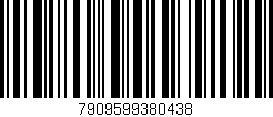 Código de barras (EAN, GTIN, SKU, ISBN): '7909599380438'