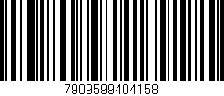 Código de barras (EAN, GTIN, SKU, ISBN): '7909599404158'