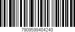 Código de barras (EAN, GTIN, SKU, ISBN): '7909599404240'