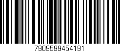 Código de barras (EAN, GTIN, SKU, ISBN): '7909599454191'